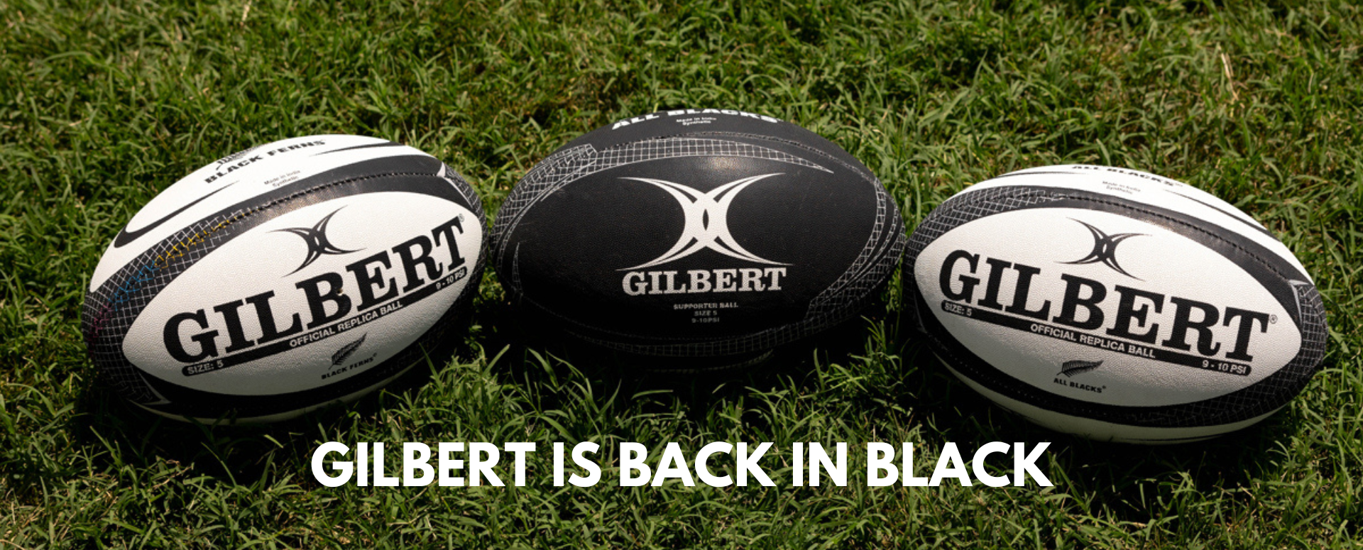 GILBERT IS BACK IN BLACK