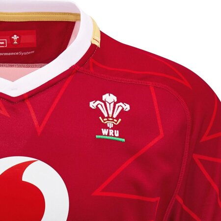 WELSH RUGBY 2024/25 HOME PATHAWAY REPLICA SHIRT