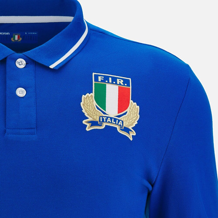 KOSZULKA POLO MACRON ITALIA RUGBY