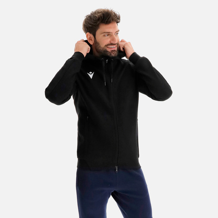 FULL LENGHT ZIP HOODED SWEATSHIRT ZITHER