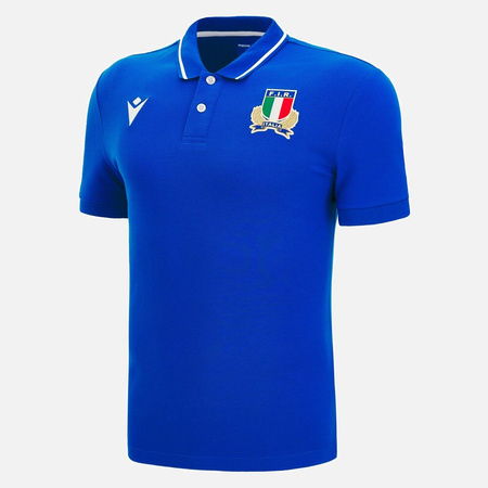 KOSZULKA POLO MACRON ITALIA RUGBY