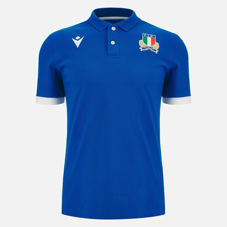 KOSZULKA POLO MACRON ITALIA RUGBY