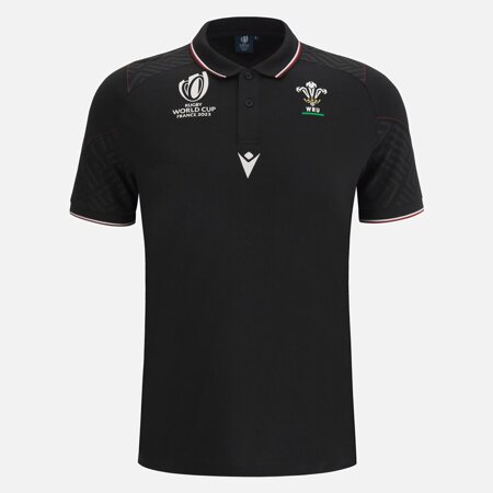 KOSZULKA POLO MACRON WELSH RUGBY RWC 2023